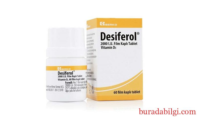 Desiferol Nedir ve Ne İçin Kullanılır ? Desiferol SGK Karşılıyor mu ? Fiyat