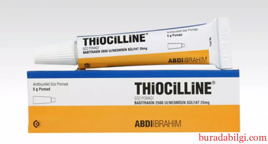 Thiocilline Göz Pomadı Ne İçin Kullanılır ? Thiocilline SGK Karşılıyor mu ? Fiyat
